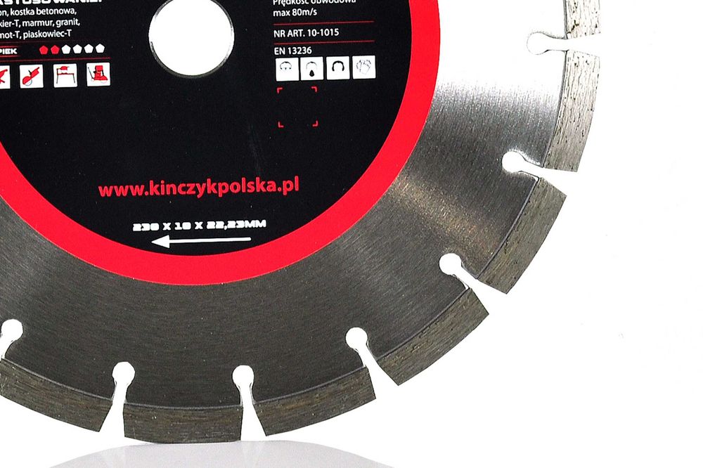 Tarcza Diamentowa Kinczyk Classic-A 125x10x22.23 mm do Betonu