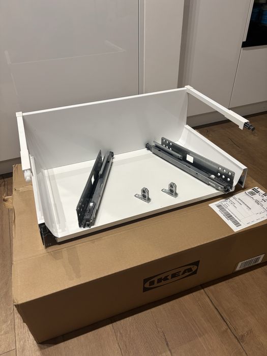 Szuflada biała MAXIMERA Ikea