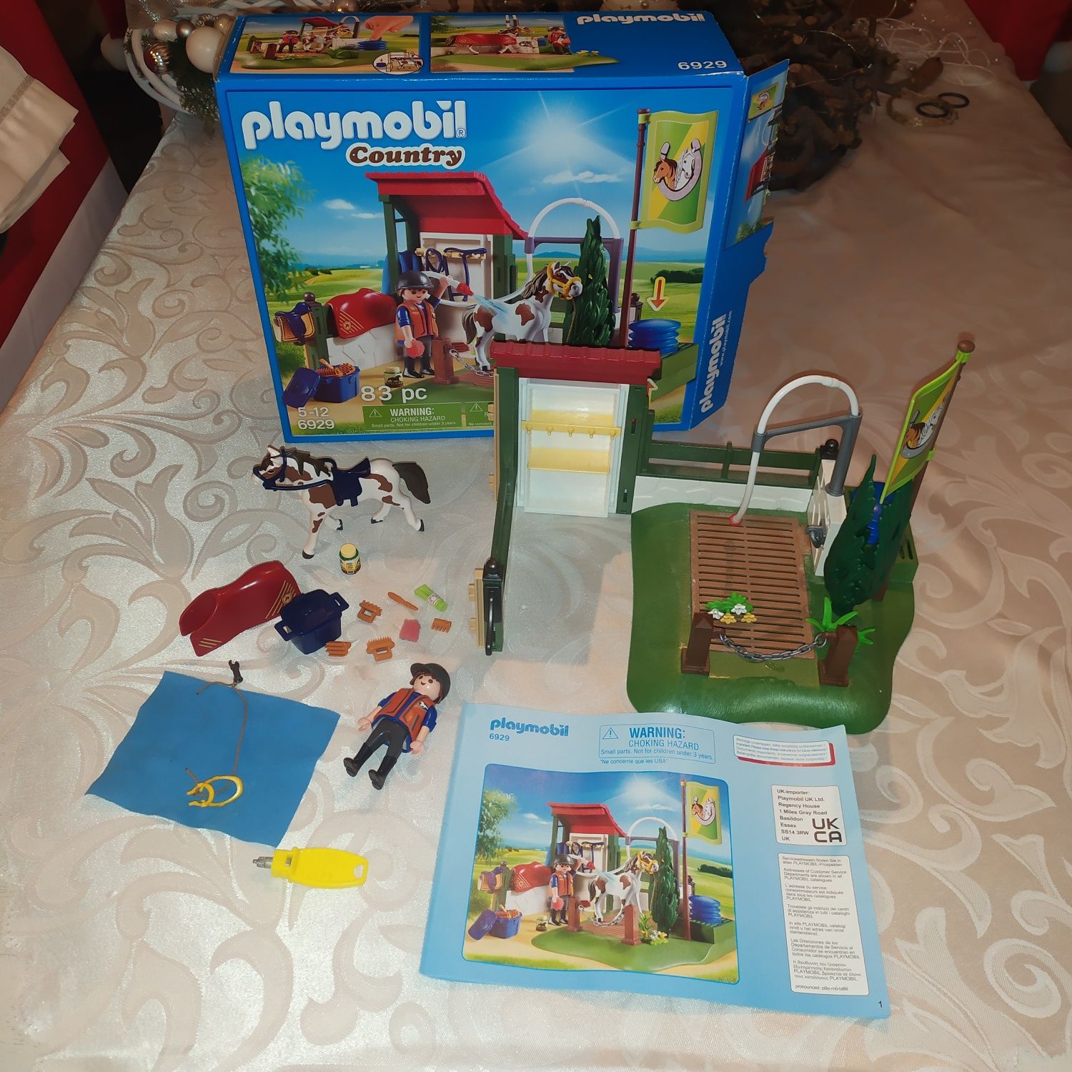 Myjka dla koni Playmobil 6929 karton