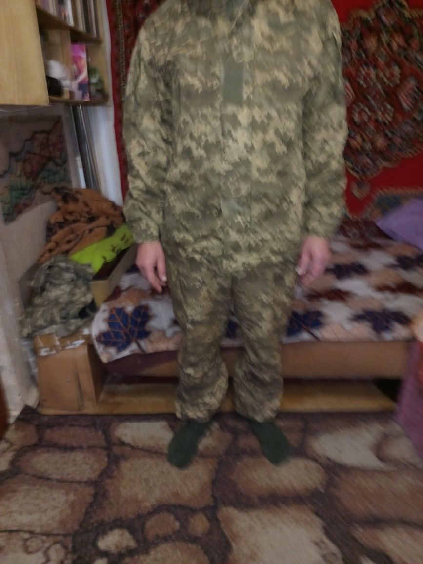 Зимний армейский костюм ЗСУ. Куртка зимняя и штаны.