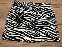 Nowa mini spódnica zebra Reporter roz. 158 i 164