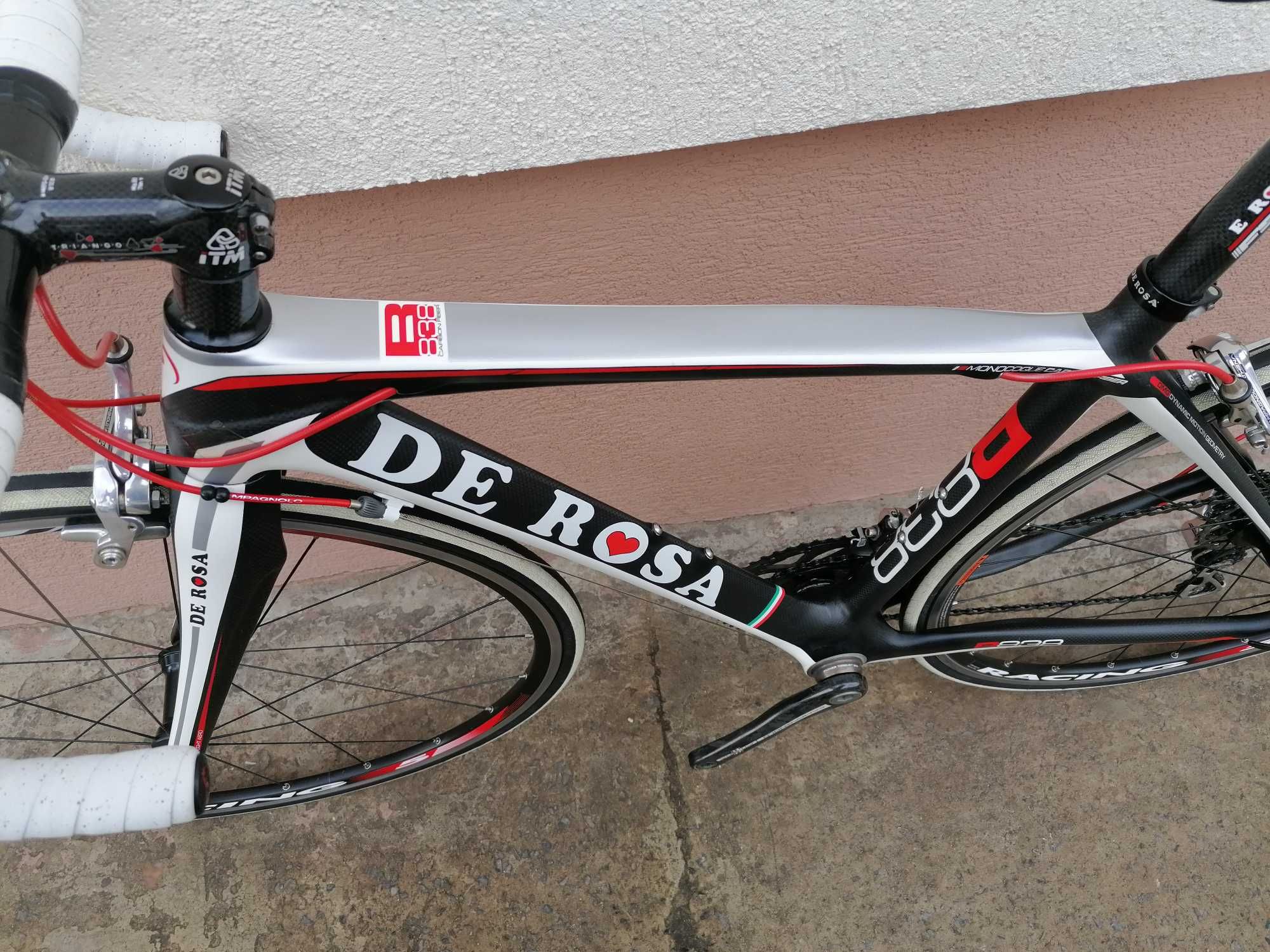 WYPRZEDAŻ - rower szosowy De Rosa, full carbon, Athena 11s