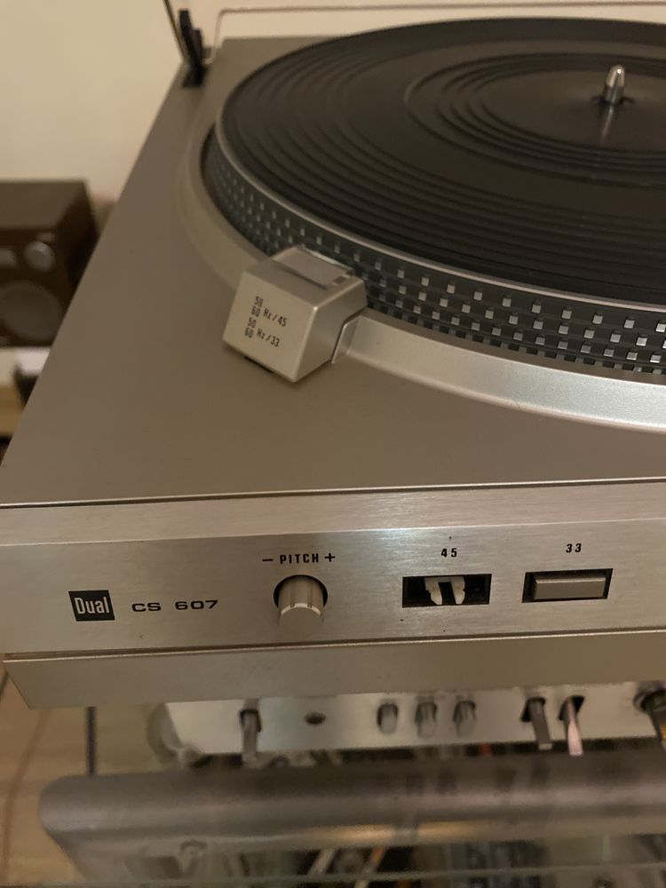 Dual cs-607 gramofon direct drive