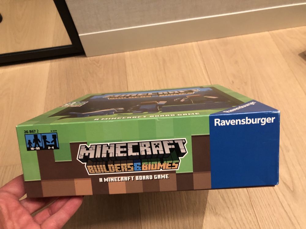 Ravensburger, gra planszowa Minecraft, Builders and Biomes