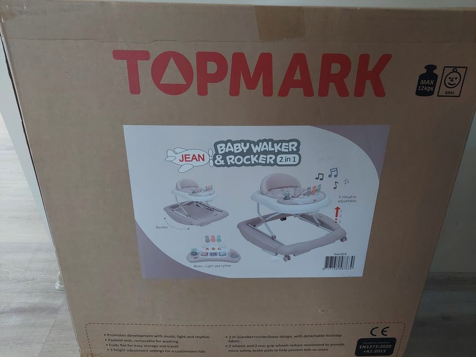 Chodzik 2w1 Topmark Jean