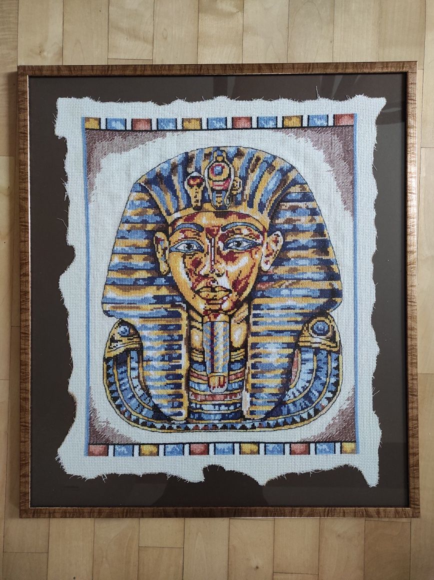 Ręcznie wyszywane i obszywane obrazy Egipt