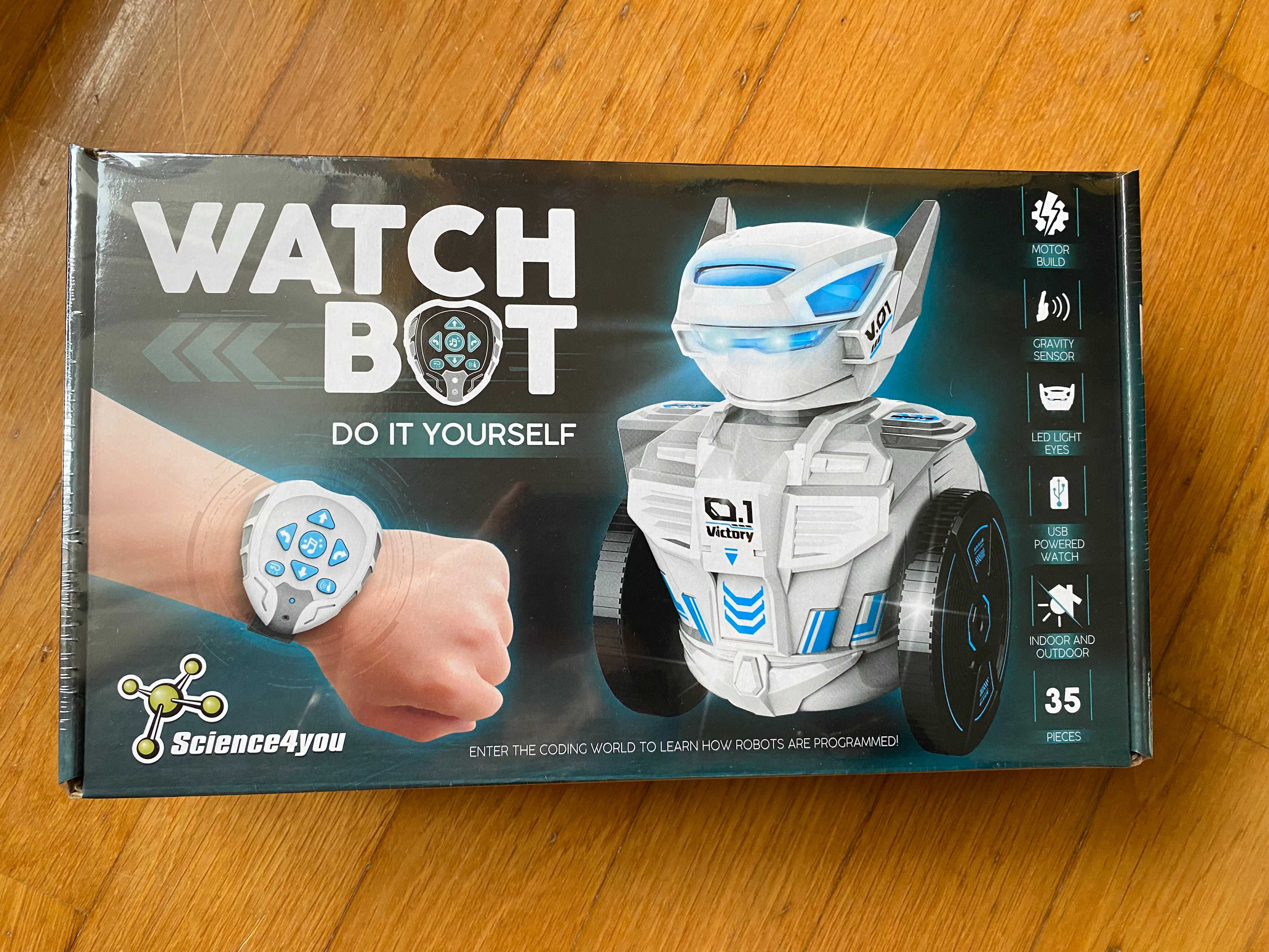 WATCHBOT - ROBOT INTELIGENTE TELECOMANDADO DIY