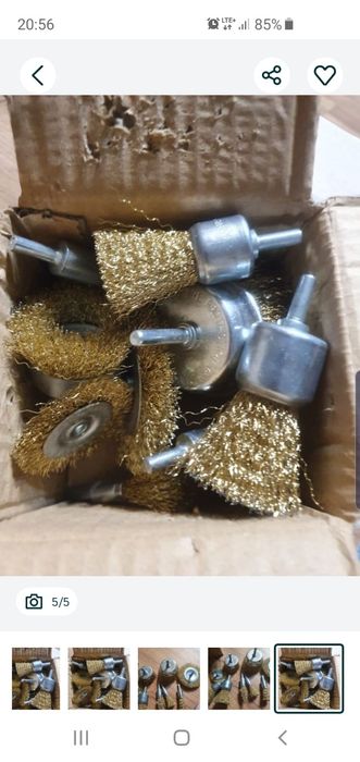 Zestaw szczotek do wkrętarki  wiertarki