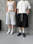 Широкі спортивні шорти blurr baggy cotton shorts широкие шорты