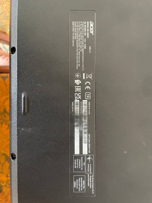 Acer Nitro 5 intel i5