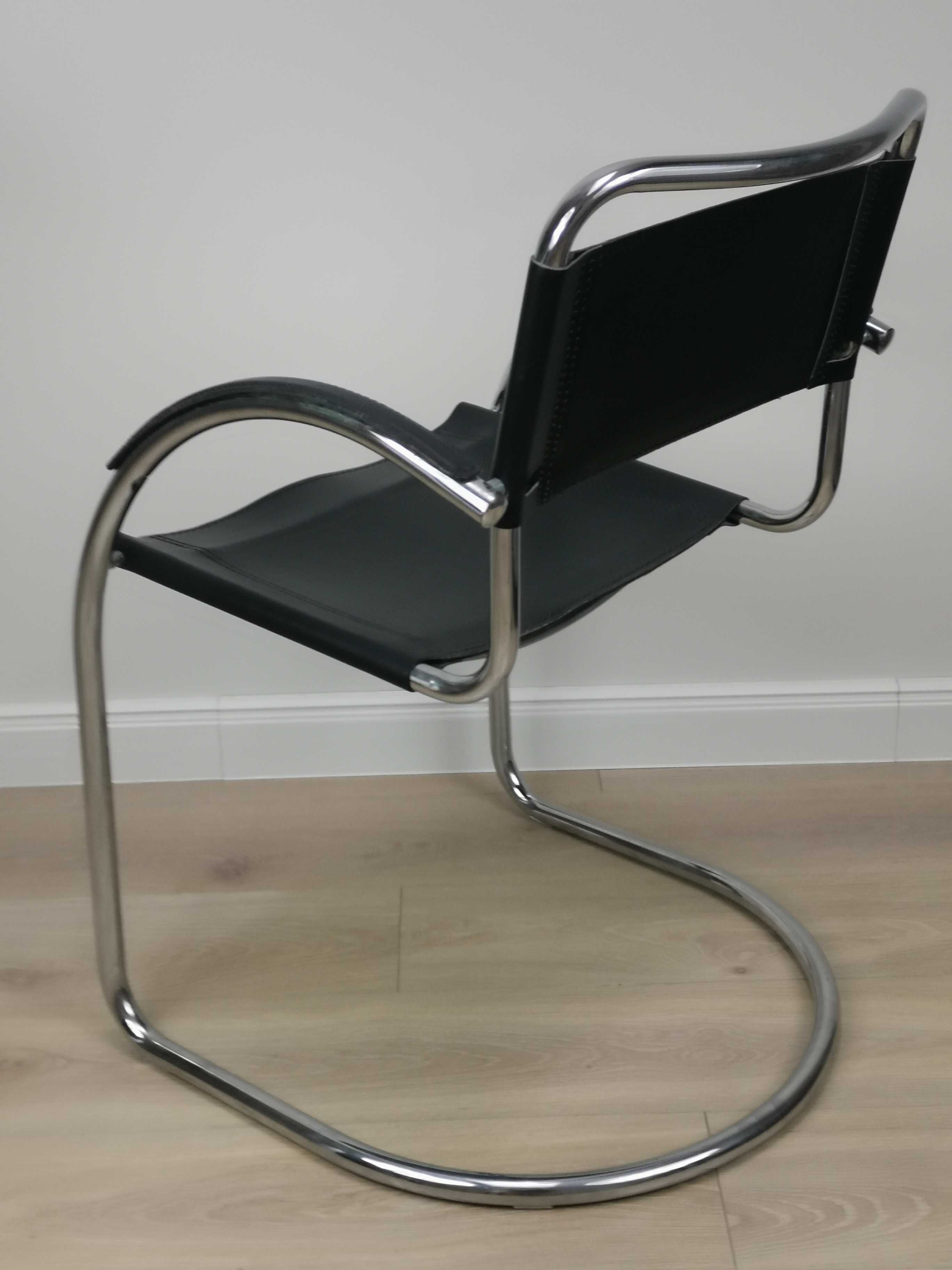 Fotel Bauhaus -Design Marcel Breuer - Chrom