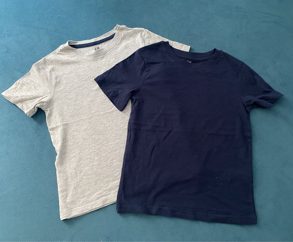 Zestaw 2 t-shirts H&M nowe! Rozm.110/116