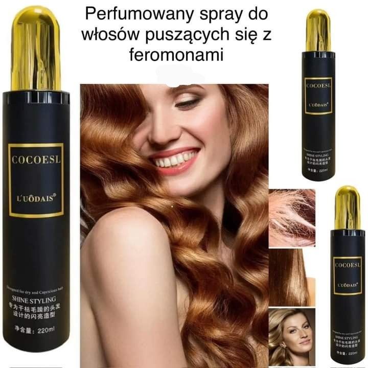 Perfumowany spray do włosów z feromonami 200ml