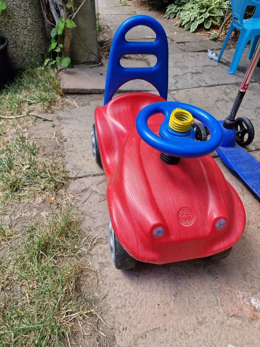 autko odpychać uszkodzony klakson