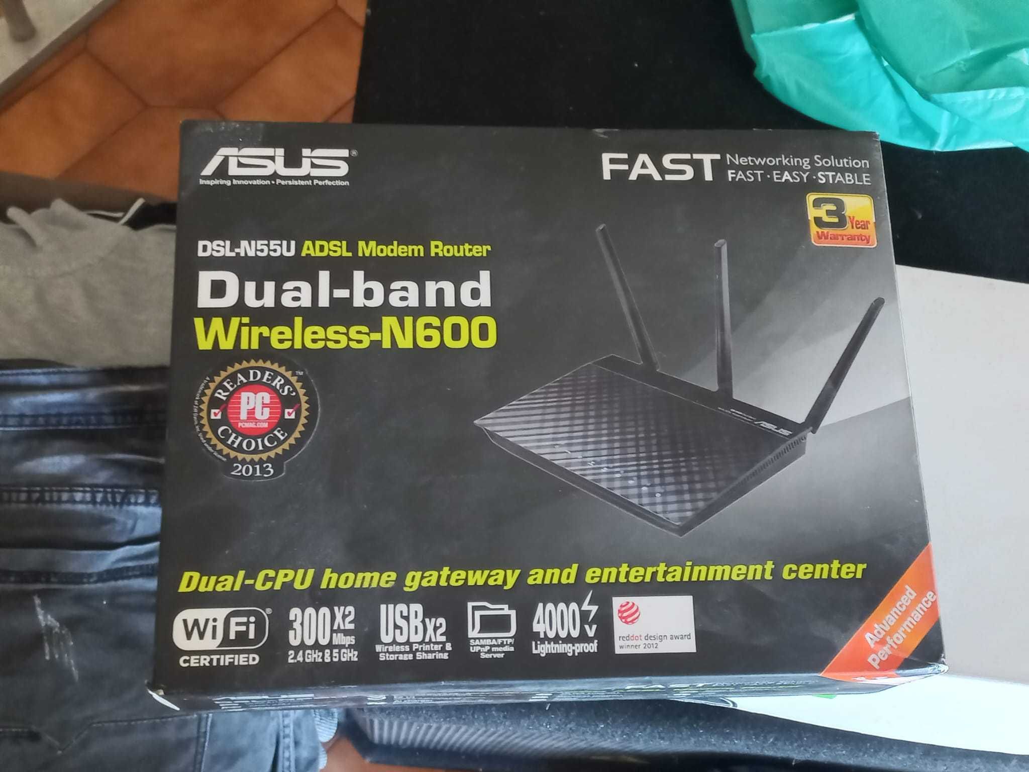 ASUS Dual Band Wireless-N600 Modern Router
