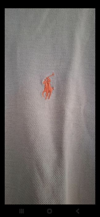 Polo Azul Claro Ralph Lauren - Homem M