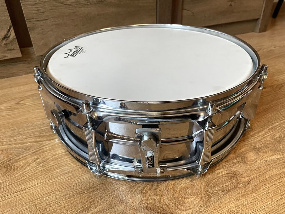 ! Top Werbel Sonor D454 Ferromanganese Snare 14”x5” Vintage perkusja