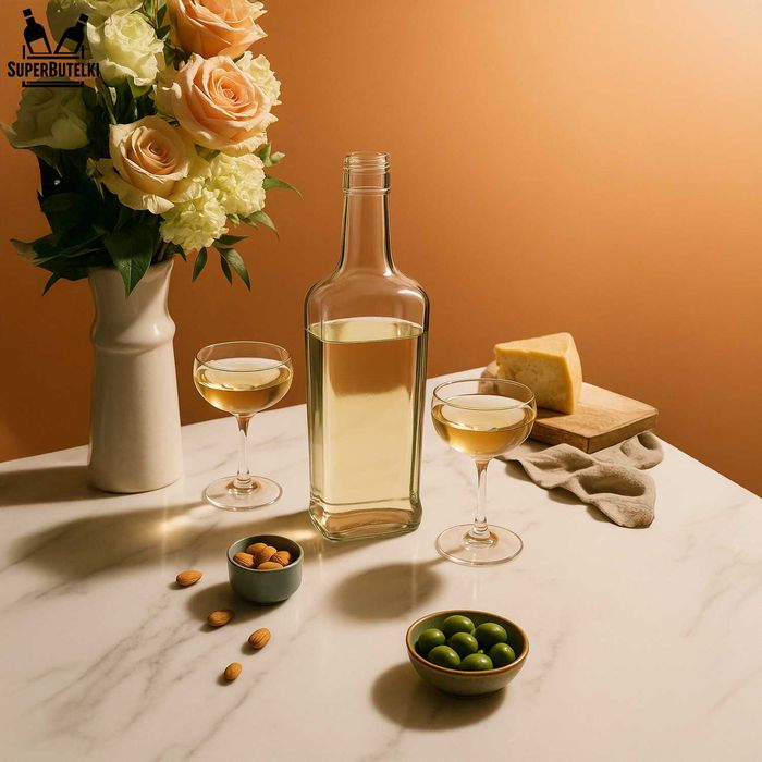 5x Butelka Walker 700 ml na whisky koniak bimber z zakrętkami