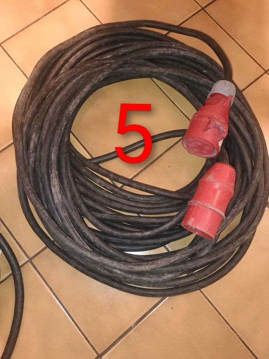 Kable przewody 5x2.5 gumowe 3x25mb