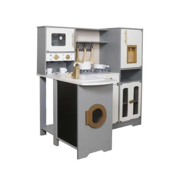 Дитяча кухня дерев'яна  AVKO Картахенна, звукові та світлові ефекти