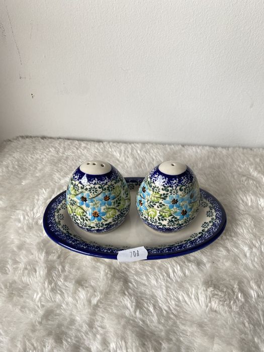 Solniczka i pieprzniczka Ceramika Bolesławiec