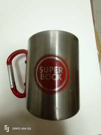 caneca de alumínio super Bock