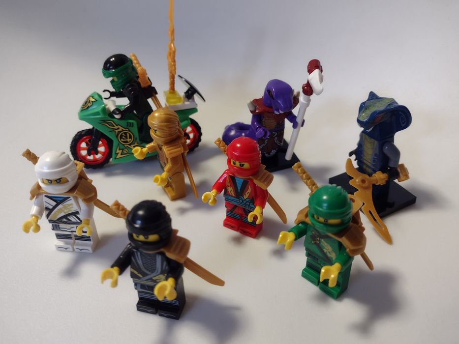 Figurki Ninjago kompatybilna z LEGO zestaw