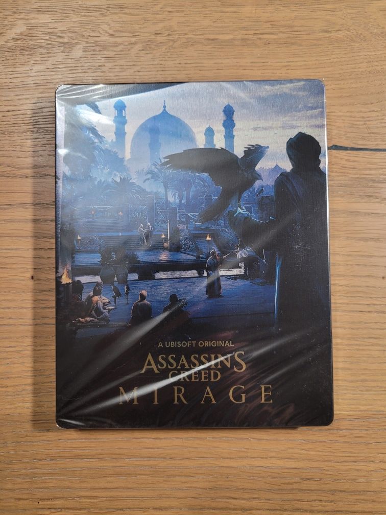 Assassins Creed Mirage Steelbok do gry nowy zafoliowany PS4 PS5 Xbox