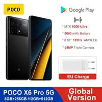 Xiaomi Poco X6 Pro 5G Black, 8/256Gb, 120Hz, NFC, Dimensity 8300-Ultra