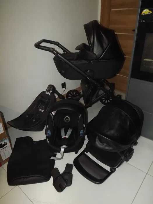 Anex E Type Czarny 3w1 +Baza do Auta Cybex Aton M