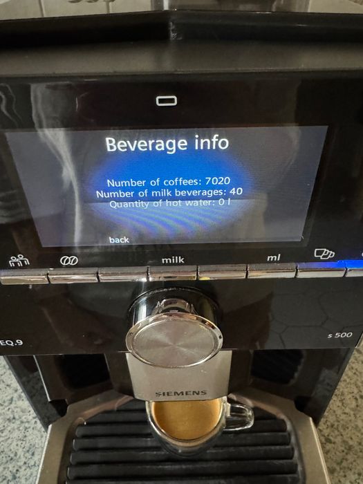 Кофемашина Siemens EQ9 S500