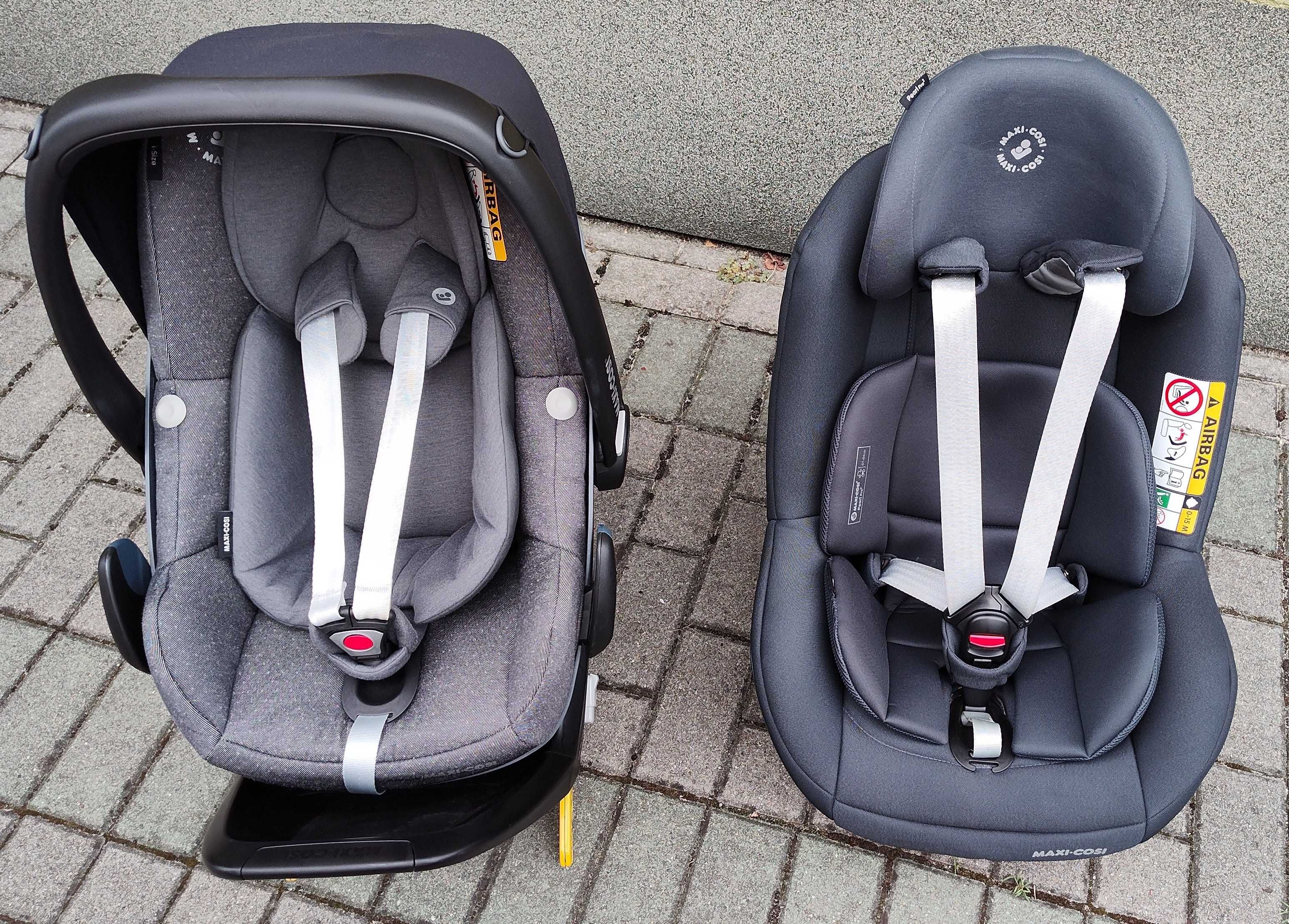 2x Komplet Maxi Cosi baza FamilyFix One + Pebble Pro + Pearl Pro 2