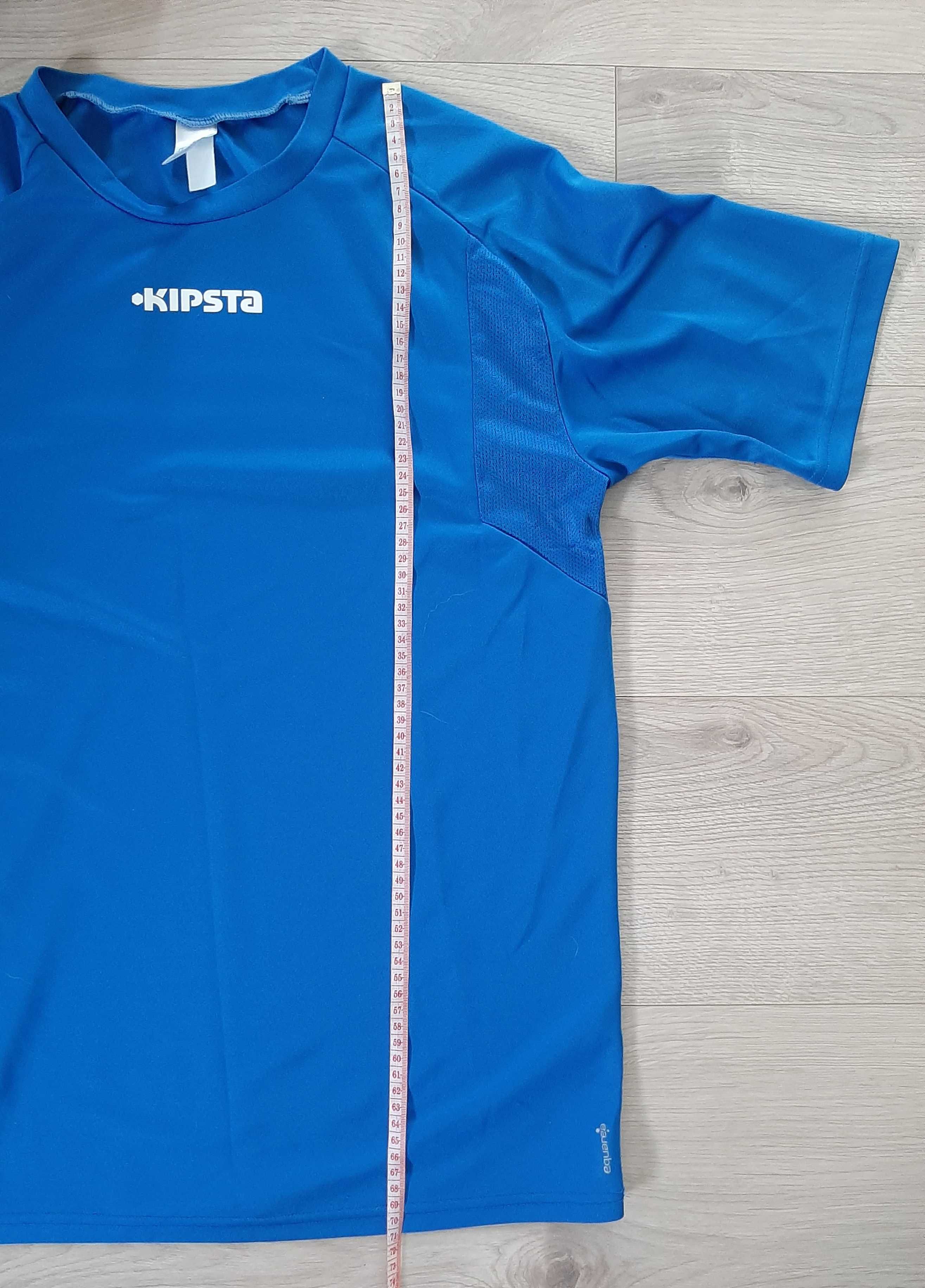 Kipsta Koszulka Niebieska Sportowa M 175 cm Wzrostu