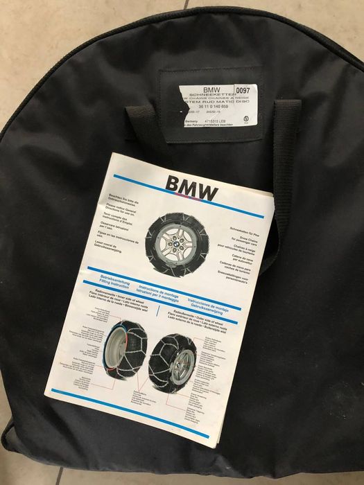 Цепи BMW противоскольжения