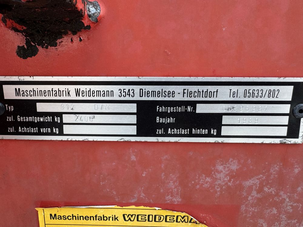 Mini ładowarka Weidemann 912