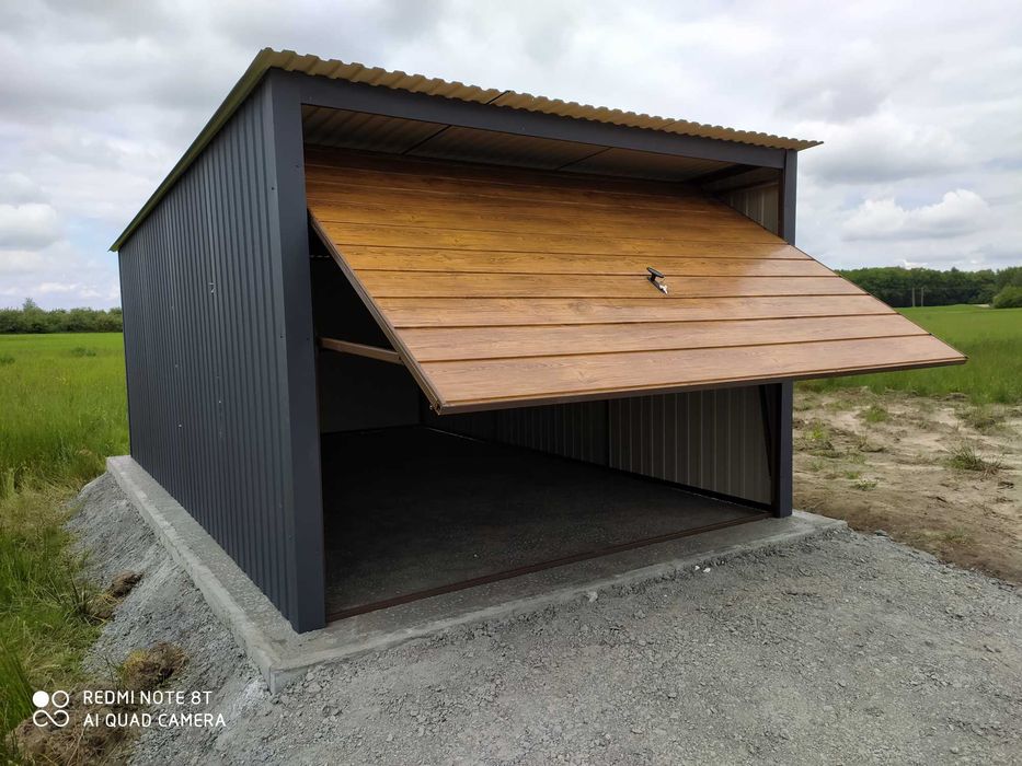 Garaż blaszany 3x5