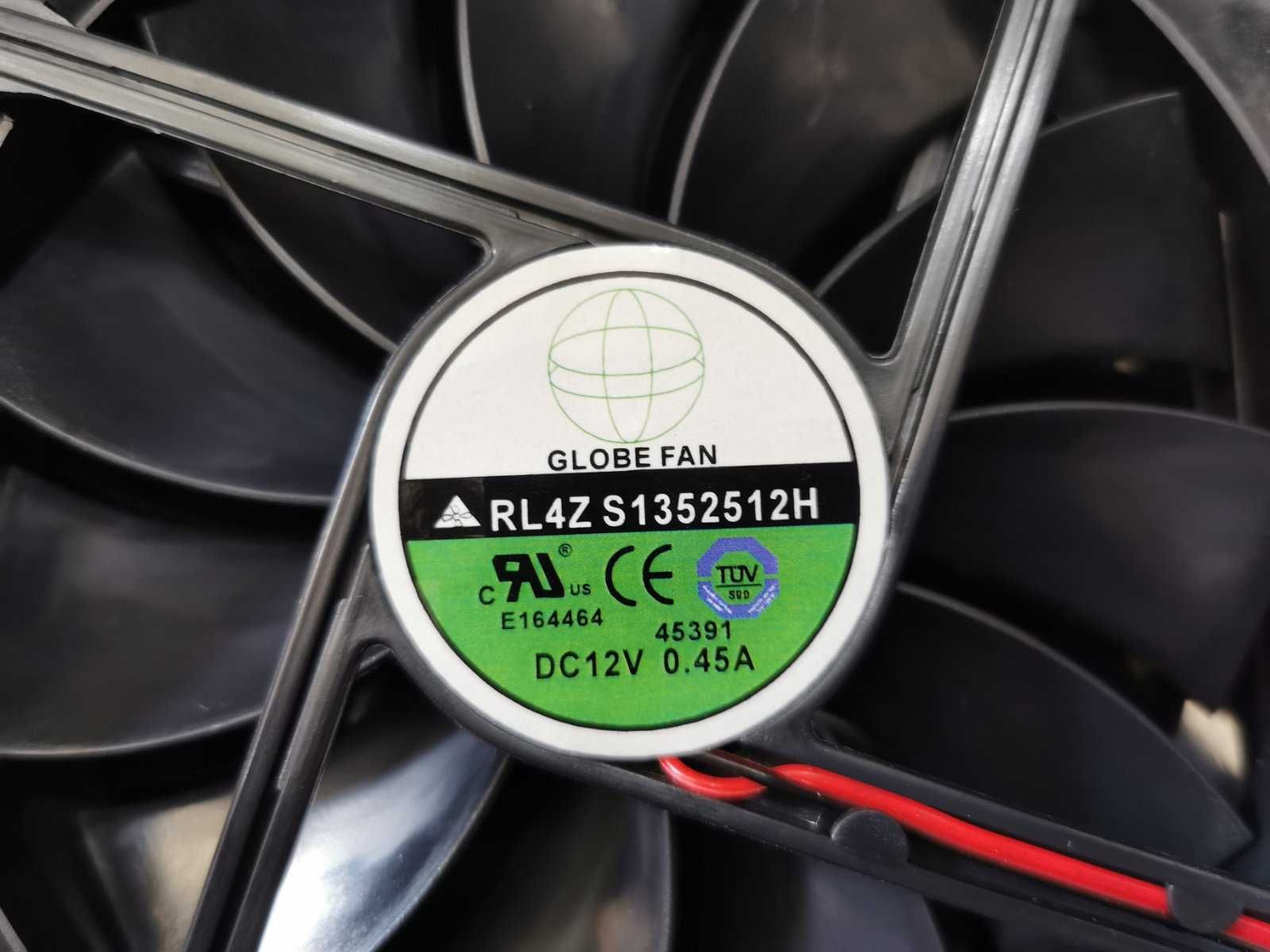 Вентилятори 135мм для блоків живлення Globe FAN RL4Z S1352512H 12V ОПТ