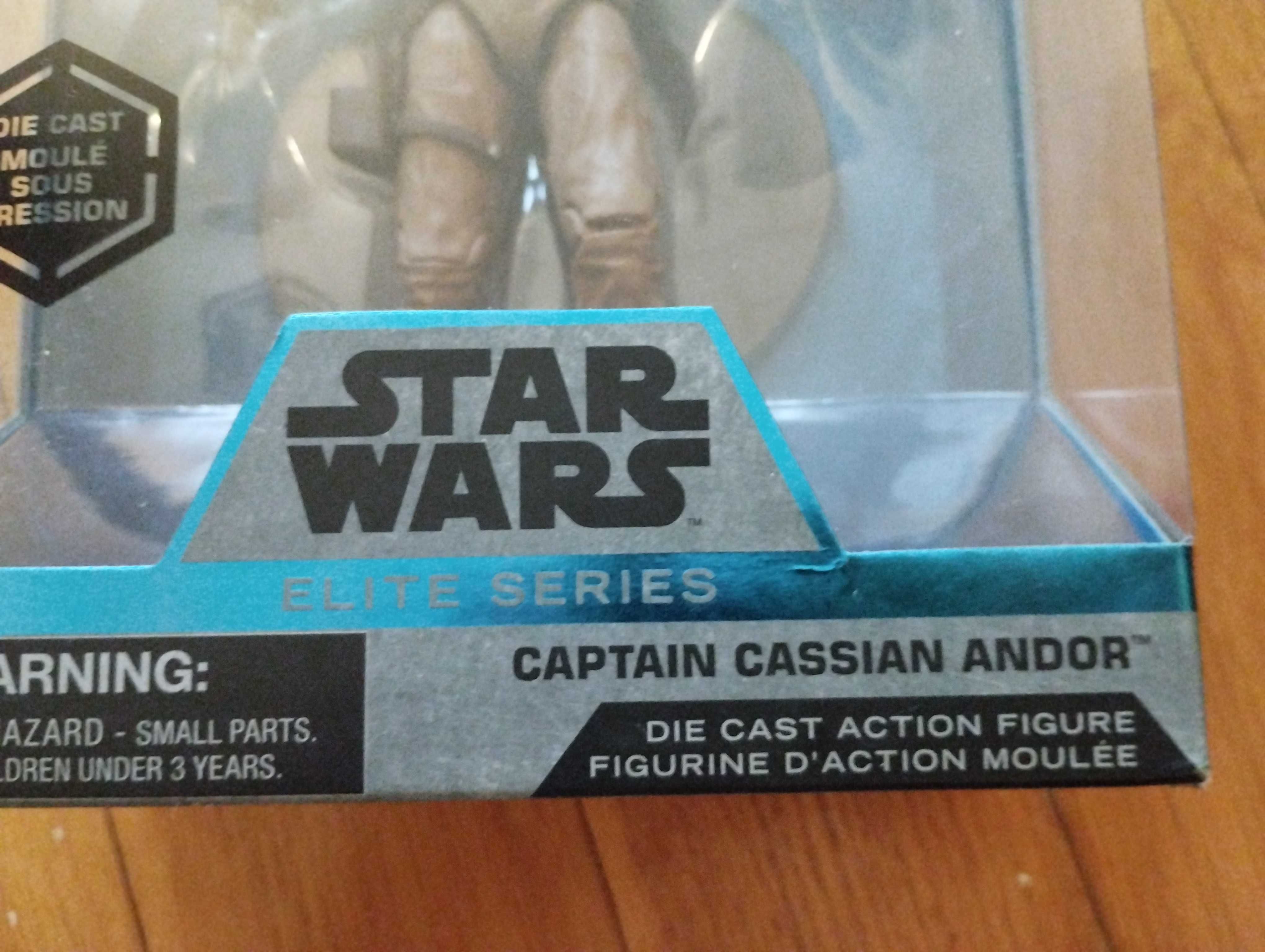 Disney Star Wars Elite Series Die-Cast - Capitain Cassian Andor - NOVO