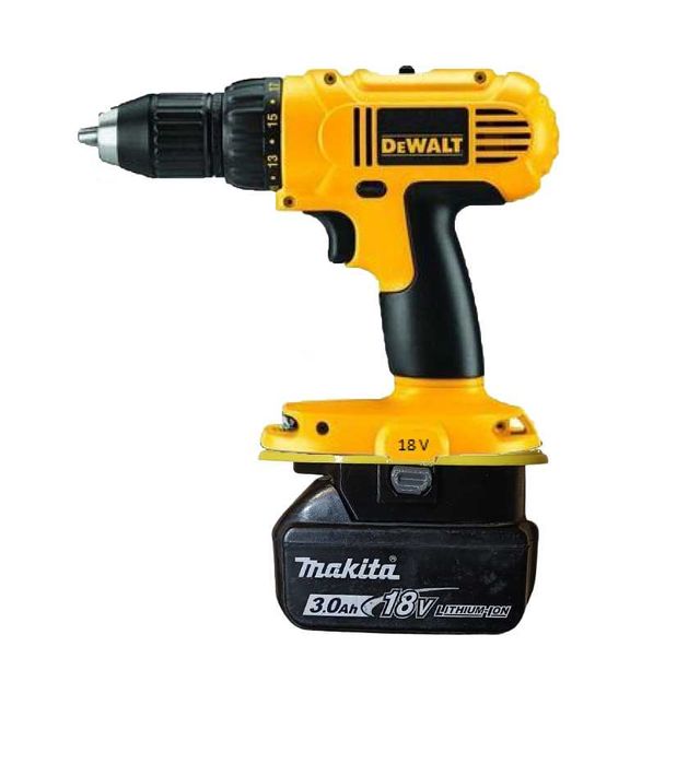 Adapter Dewalt XRP NiCD 18V starego typu na baterie Makita LXT