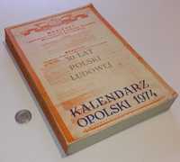 Kalendarz Opolski 1974 - 30 Lat Polski Ludowej (Książka)