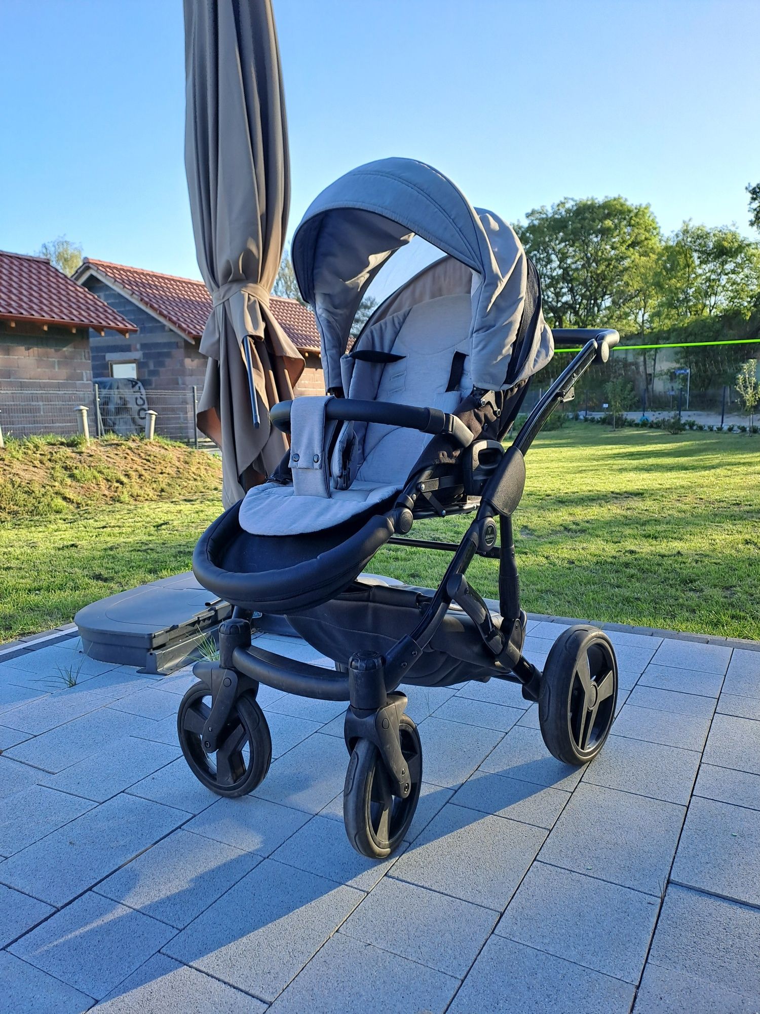 Wózek junama diamond 2w1 + fotelik Cybex