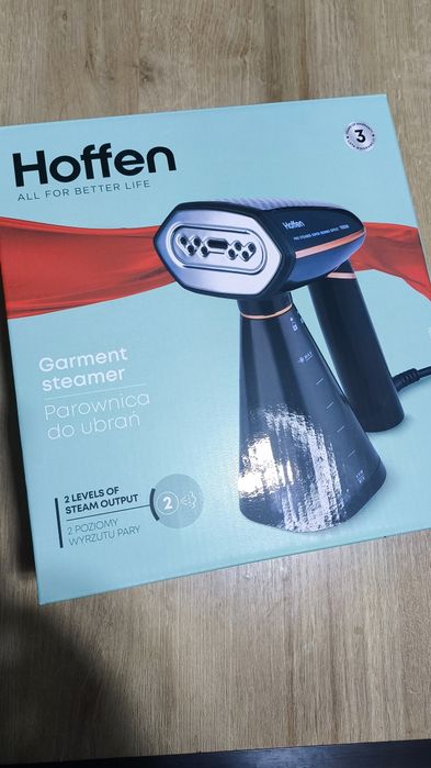 Parownica do ubrań Hoffen 1600w nowa