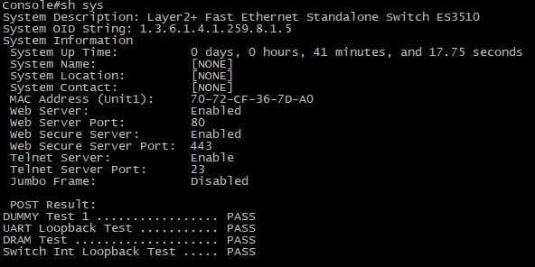 Edge-Core ES3510 — керований комутатор, 10 портів