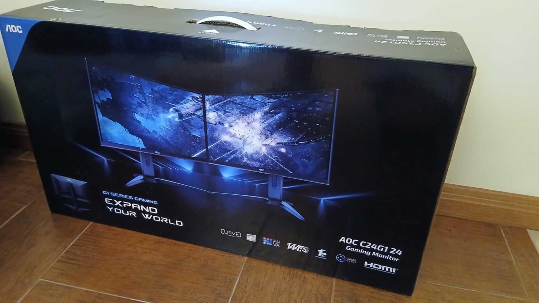 Monitor AOC C24G1 VA 24 polegadas