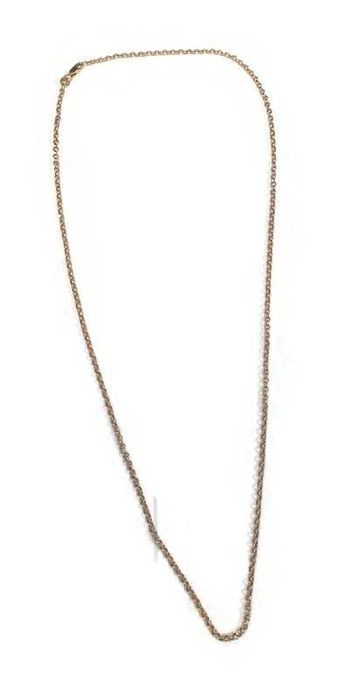 Wyrób jubilerski - Złoty łańcuszek p.585 4,48g. dł.58cm