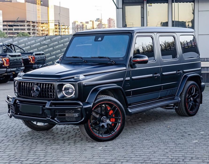 Кенгурятник AMG для Mercedes G-Class W463A W464 G63 Защита бампера