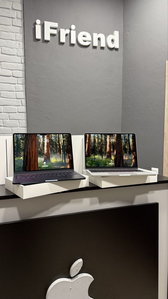 New Open Macbook Air M2 16/256gb midnight, space