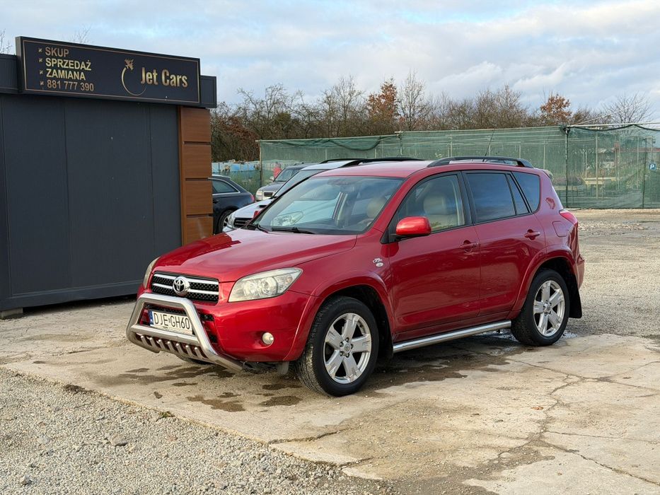 Toyota Rav4 2.2 Diesel/4x4/2006r/Skóra/Android/Hak/Zamiana