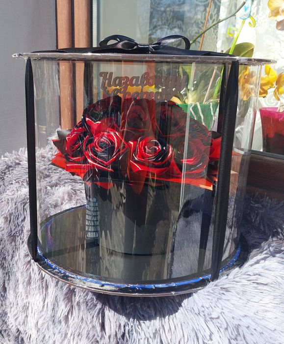 Букети з атласної стрічки