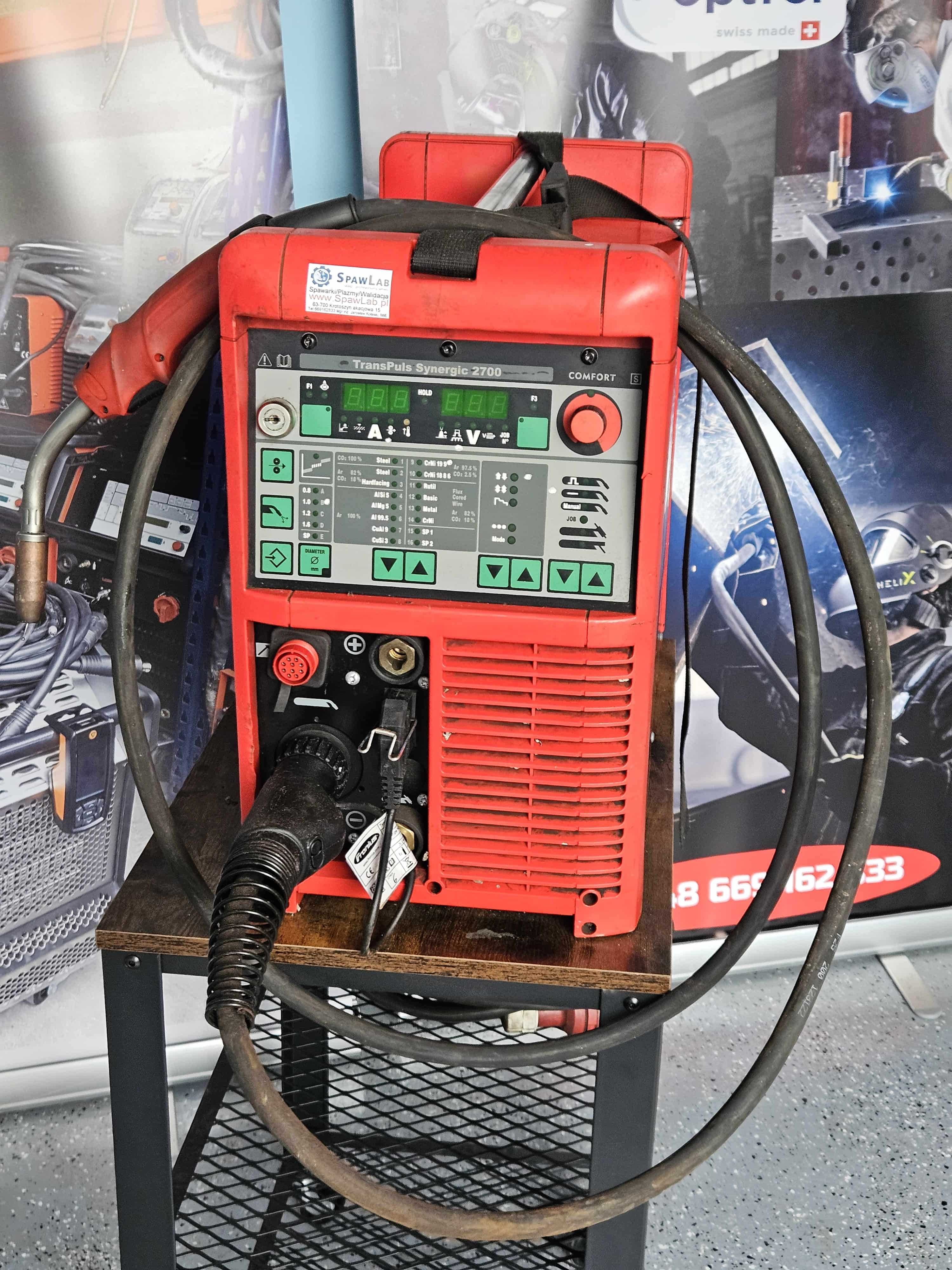 Spawarka Fronius TPS 2700 Migomat 270A Puls Synergia Mała Mocny MigMag